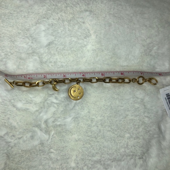 J. Crew Factory Celestial Coin Charm Bracelet - Picture 4 of 5
